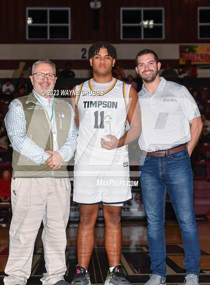 Thumbnail 1 in Flatonia vs. Timpson (Holiday Hoops Classic) photogallery.