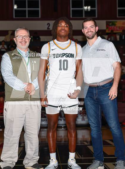 Thumbnail 2 in Flatonia vs. Timpson (Holiday Hoops Classic) photogallery.