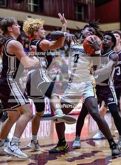 Thumbnail 1 in Flatonia vs. Timpson (Holiday Hoops Classic) photogallery.