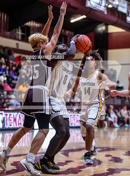 Thumbnail 2 in Flatonia vs. Timpson (Holiday Hoops Classic) photogallery.