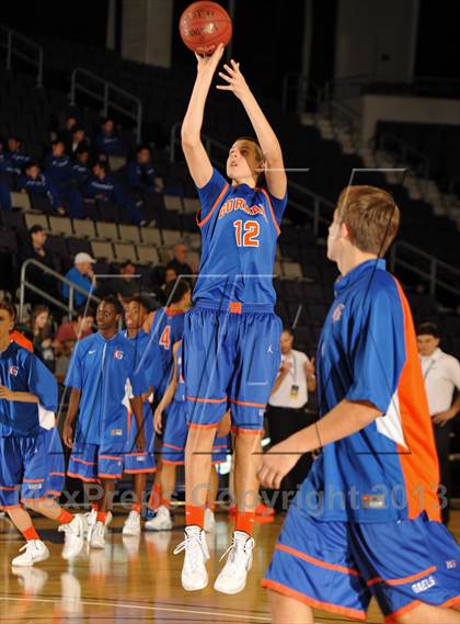 Thumbnail 1 in Bishop Gorman vs. Orange Lutheran (Hoophall West Tournament)  photogallery.