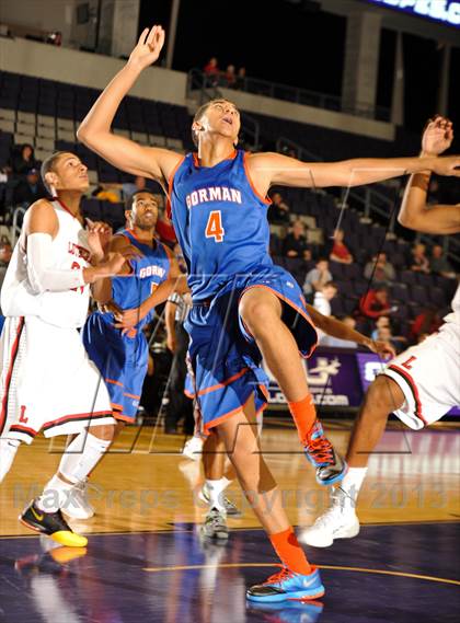 Thumbnail 3 in Bishop Gorman vs. Orange Lutheran (Hoophall West Tournament)  photogallery.