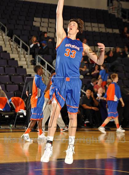 Thumbnail 3 in Bishop Gorman vs. Orange Lutheran (Hoophall West Tournament)  photogallery.