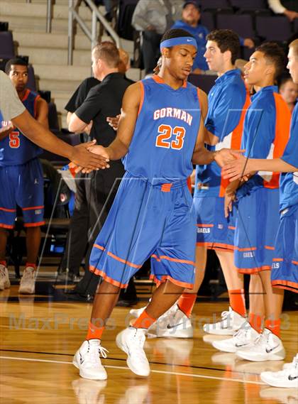 Thumbnail 3 in Bishop Gorman vs. Orange Lutheran (Hoophall West Tournament)  photogallery.