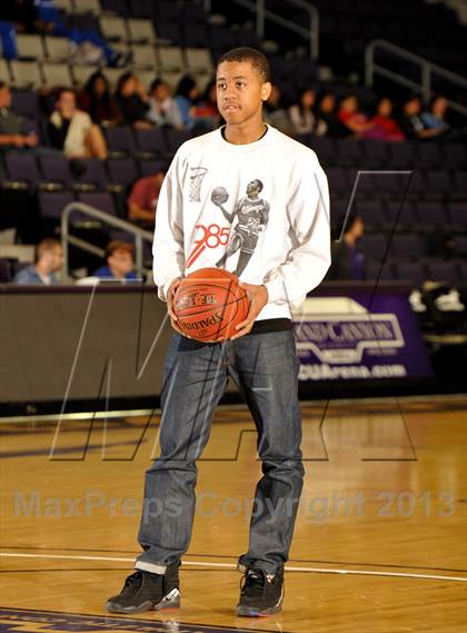Thumbnail 3 in Bishop Gorman vs. Orange Lutheran (Hoophall West Tournament)  photogallery.