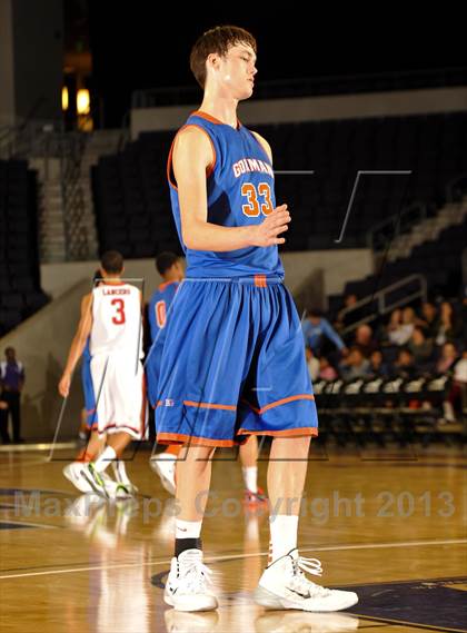 Thumbnail 2 in Bishop Gorman vs. Orange Lutheran (Hoophall West Tournament)  photogallery.