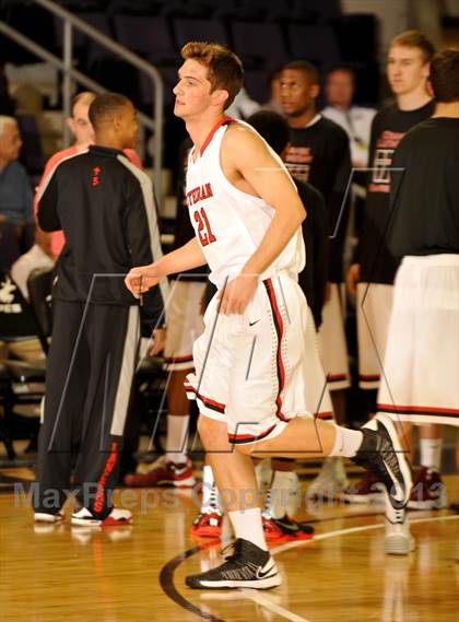 Thumbnail 2 in Bishop Gorman vs. Orange Lutheran (Hoophall West Tournament)  photogallery.