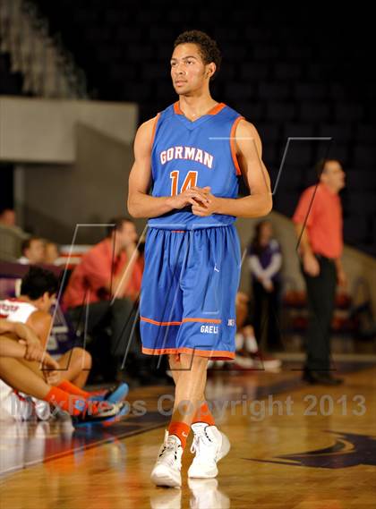 Thumbnail 2 in Bishop Gorman vs. Orange Lutheran (Hoophall West Tournament)  photogallery.