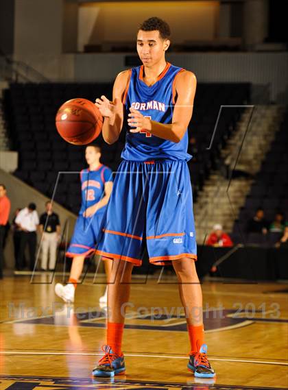 Thumbnail 3 in Bishop Gorman vs. Orange Lutheran (Hoophall West Tournament)  photogallery.