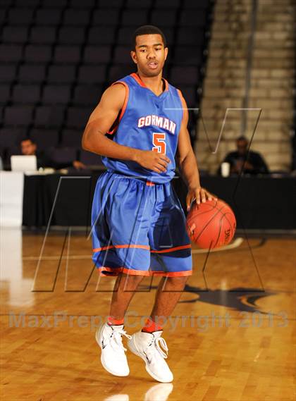 Thumbnail 2 in Bishop Gorman vs. Orange Lutheran (Hoophall West Tournament)  photogallery.