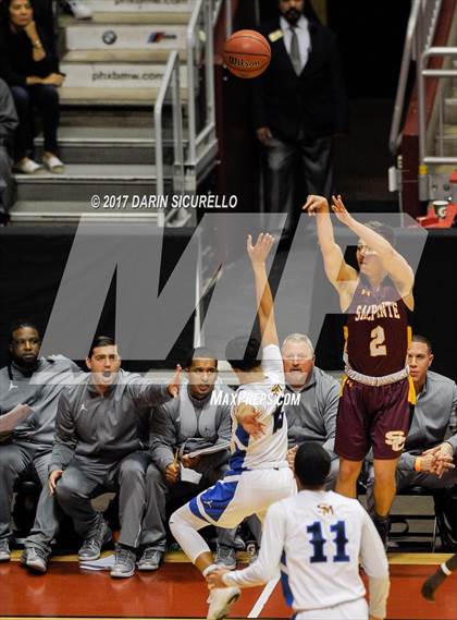 Thumbnail 1 in Salpointe Catholic vs. Shadow Mountain (AIA Dvision 4A Final) photogallery.