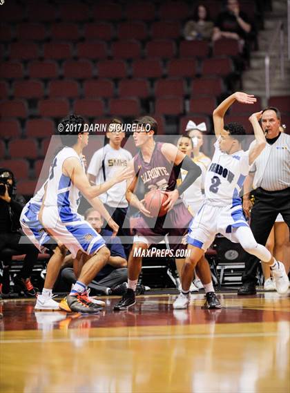 Thumbnail 3 in Salpointe Catholic vs. Shadow Mountain (AIA Dvision 4A Final) photogallery.