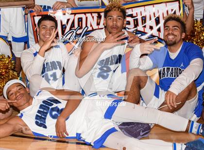 Thumbnail 2 in Salpointe Catholic vs. Shadow Mountain (AIA Dvision 4A Final) photogallery.