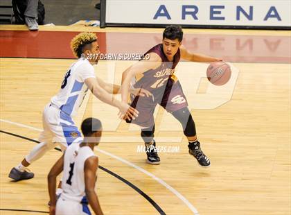 Thumbnail 2 in Salpointe Catholic vs. Shadow Mountain (AIA Dvision 4A Final) photogallery.