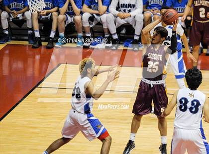 Thumbnail 2 in Salpointe Catholic vs. Shadow Mountain (AIA Dvision 4A Final) photogallery.