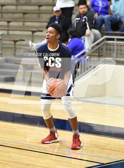 Thumbnail 2 in South San Antonio vs Cornerstone Christian (SAISD Invitational) photogallery.
