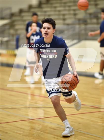 Thumbnail 3 in South San Antonio vs Cornerstone Christian (SAISD Invitational) photogallery.