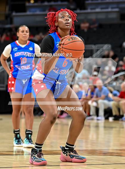 Thumbnail 1 in Indiana vs Kentucky All-Stars photogallery.