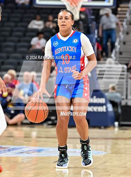 Thumbnail 1 in Indiana vs Kentucky All-Stars photogallery.