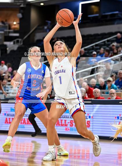 Thumbnail 2 in Indiana vs Kentucky All-Stars photogallery.