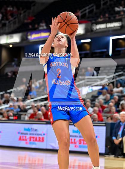 Thumbnail 1 in Indiana vs Kentucky All-Stars photogallery.
