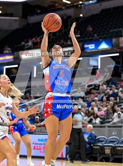 Thumbnail 1 in Indiana vs Kentucky All-Stars photogallery.