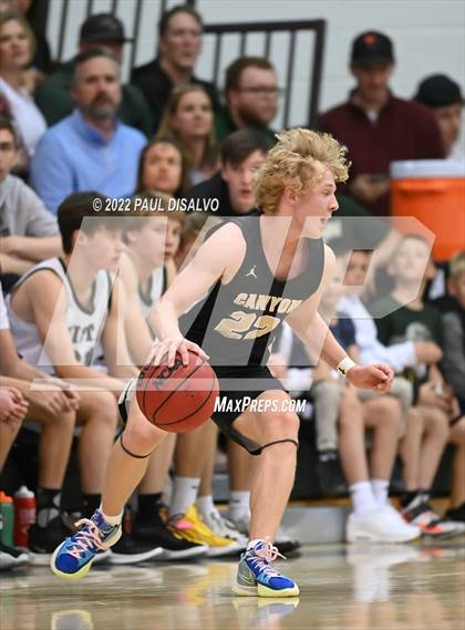 Thumbnail 2 in Rock Canyon @ Mountain Vista (CHSAA 5A Sweet Sixteen) photogallery.