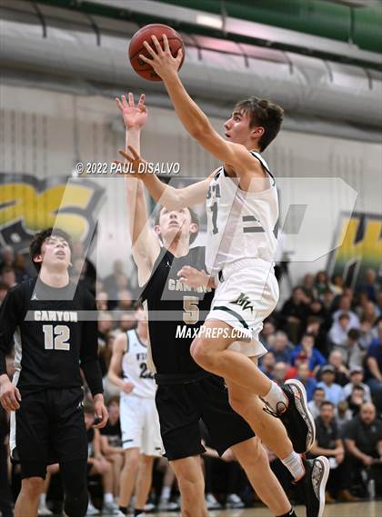 Thumbnail 3 in Rock Canyon @ Mountain Vista (CHSAA 5A Sweet Sixteen) photogallery.
