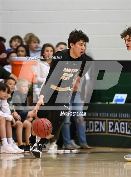 Thumbnail 3 in Rock Canyon @ Mountain Vista (CHSAA 5A Sweet Sixteen) photogallery.