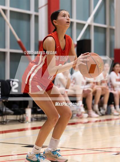 Thumbnail 1 in San Lorenzo Valley @ Design Tech (CIF CCS D4 Girls Basketball Round 1) photogallery.