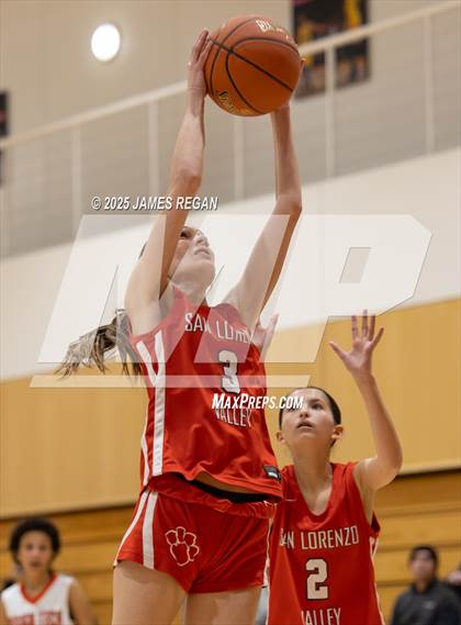Thumbnail 2 in San Lorenzo Valley @ Design Tech (CIF CCS D4 Girls Basketball Round 1) photogallery.