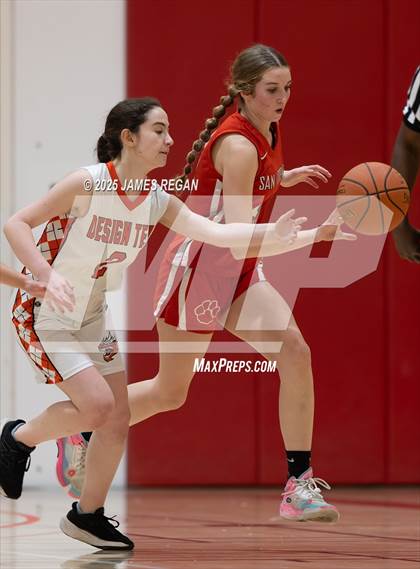 Thumbnail 1 in San Lorenzo Valley @ Design Tech (CIF CCS D4 Girls Basketball Round 1) photogallery.