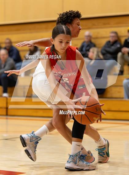 Thumbnail 3 in San Lorenzo Valley @ Design Tech (CIF CCS D4 Girls Basketball Round 1) photogallery.