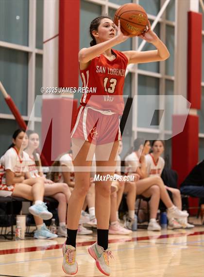 Thumbnail 3 in San Lorenzo Valley @ Design Tech (CIF CCS D4 Girls Basketball Round 1) photogallery.