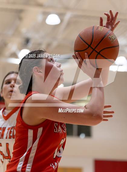 Thumbnail 3 in San Lorenzo Valley @ Design Tech (CIF CCS D4 Girls Basketball Round 1) photogallery.