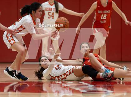 Thumbnail 2 in San Lorenzo Valley @ Design Tech (CIF CCS D4 Girls Basketball Round 1) photogallery.