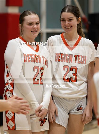 Thumbnail 2 in San Lorenzo Valley @ Design Tech (CIF CCS D4 Girls Basketball Round 1) photogallery.