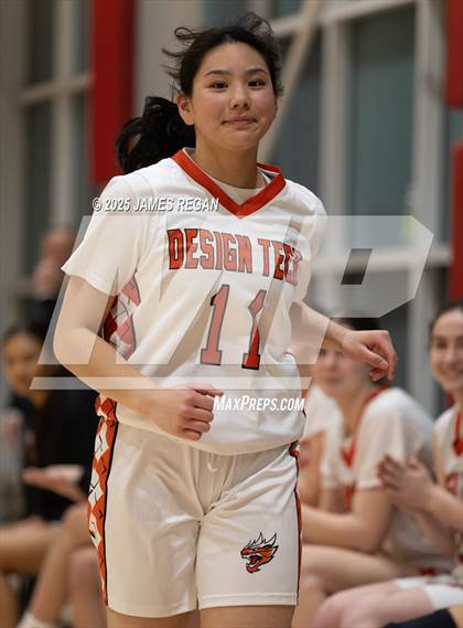 Thumbnail 2 in San Lorenzo Valley @ Design Tech (CIF CCS D4 Girls Basketball Round 1) photogallery.