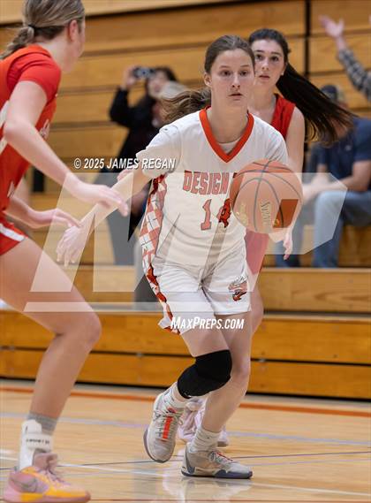 Thumbnail 1 in San Lorenzo Valley @ Design Tech (CIF CCS D4 Girls Basketball Round 1) photogallery.