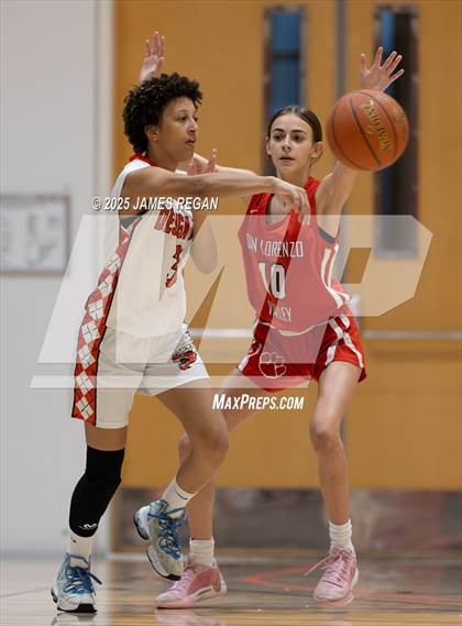 Thumbnail 2 in San Lorenzo Valley @ Design Tech (CIF CCS D4 Girls Basketball Round 1) photogallery.