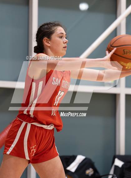Thumbnail 3 in San Lorenzo Valley @ Design Tech (CIF CCS D4 Girls Basketball Round 1) photogallery.