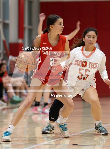 Thumbnail 2 in San Lorenzo Valley @ Design Tech (CIF CCS D4 Girls Basketball Round 1) photogallery.