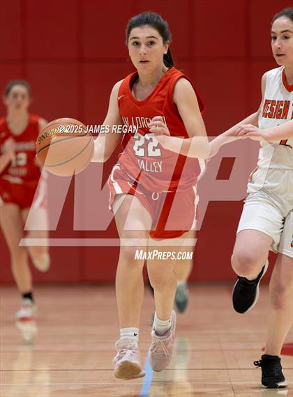 Thumbnail 1 in San Lorenzo Valley @ Design Tech (CIF CCS D4 Girls Basketball Round 1) photogallery.