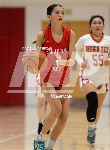 Thumbnail 3 in San Lorenzo Valley @ Design Tech (CIF CCS D4 Girls Basketball Round 1) photogallery.