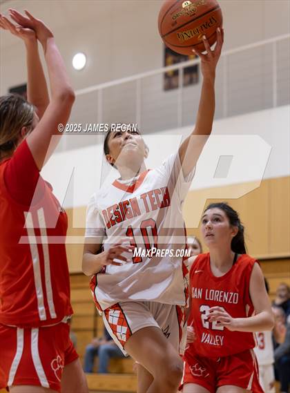Thumbnail 1 in San Lorenzo Valley @ Design Tech (CIF CCS D4 Girls Basketball Round 1) photogallery.
