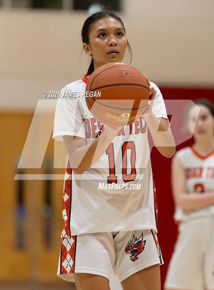 Thumbnail 2 in San Lorenzo Valley @ Design Tech (CIF CCS D4 Girls Basketball Round 1) photogallery.