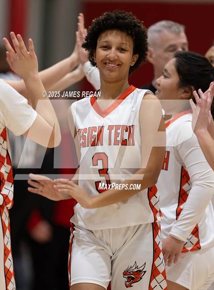 Thumbnail 3 in San Lorenzo Valley @ Design Tech (CIF CCS D4 Girls Basketball Round 1) photogallery.
