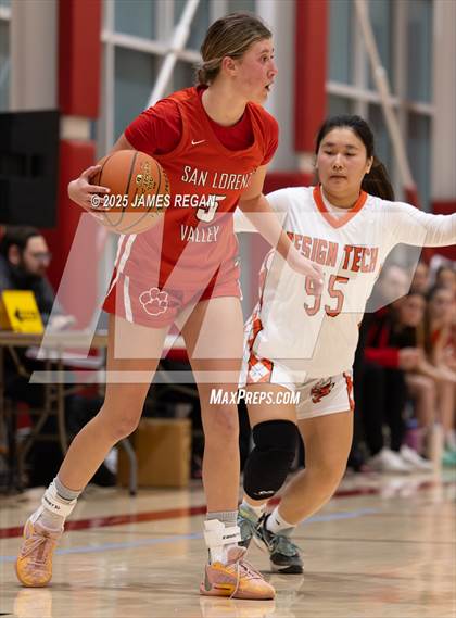 Thumbnail 3 in San Lorenzo Valley @ Design Tech (CIF CCS D4 Girls Basketball Round 1) photogallery.