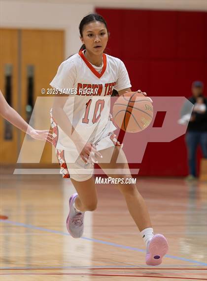 Thumbnail 2 in San Lorenzo Valley @ Design Tech (CIF CCS D4 Girls Basketball Round 1) photogallery.