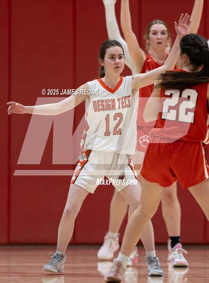 Thumbnail 2 in San Lorenzo Valley @ Design Tech (CIF CCS D4 Girls Basketball Round 1) photogallery.